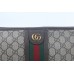 Gucci Zip Wallet GG Supreme Beige Brown