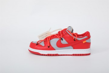 GP Nike Dunk Low Off-White University Red
