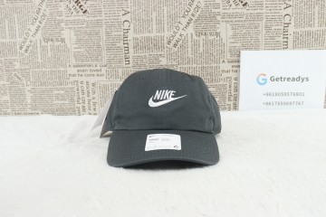 Nike Swoosh Logo Grey Cap