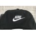 Nike Swoosh Logo Black Cap