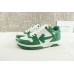 OFF-WHITE Out Of Office OOO Low Top Green White
