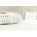 OFF-WHITE Out Of Office OOO Low Tops White Red
