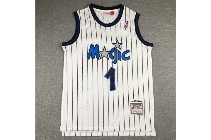 Orlando Magic Penny Hardaway 1 Hardwood Classics  Jersey White