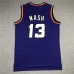 Phoenix Suns 13 Steve Nash Basketball Jersey Purple