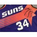 Phoenix Suns 34 Charles Barkley Basketball Jersey Purple