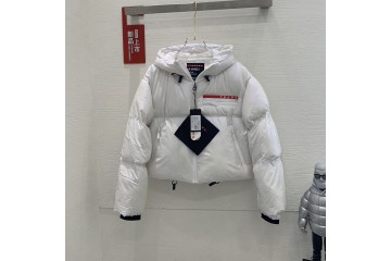 Prada down jacket White