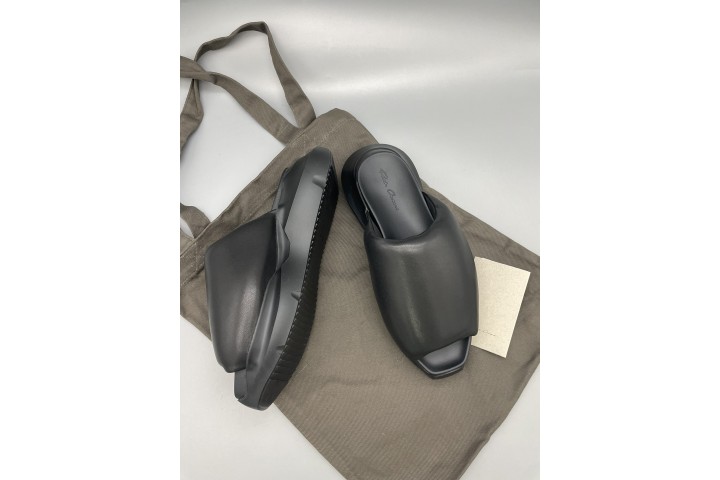 Rick Owens Slipper Triple Black