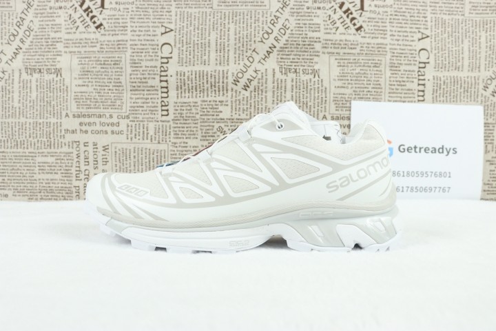 Salomon XT-6 White Lunar Rock