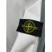 Stone Island Cotton Fleece Zip Up Hooded Sweatshirt