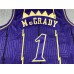 Toronto Raptors Tracy McGrady 1 Purple Hardwood Classics Jersey