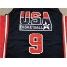 USA Basketball Michael Jordan 9 deep blue Jersey