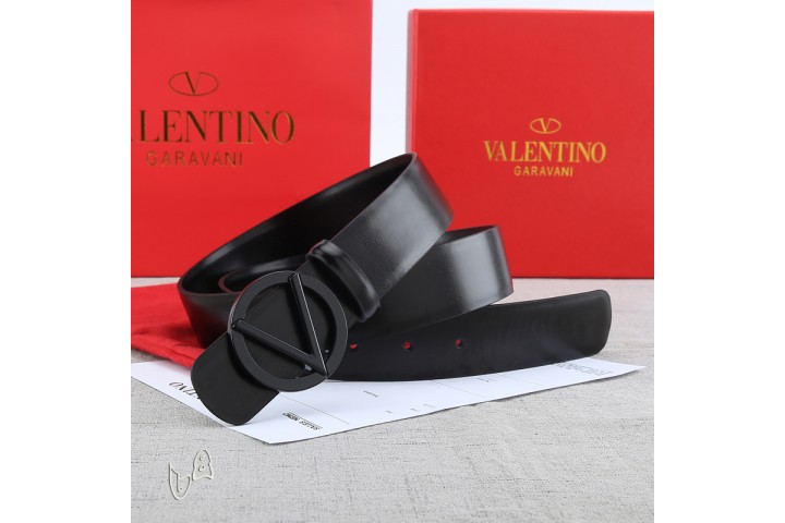 Valentino leather belt black