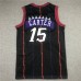 Vince Carter Toronto Raptors 15 Black Hardwood Classics Jersey