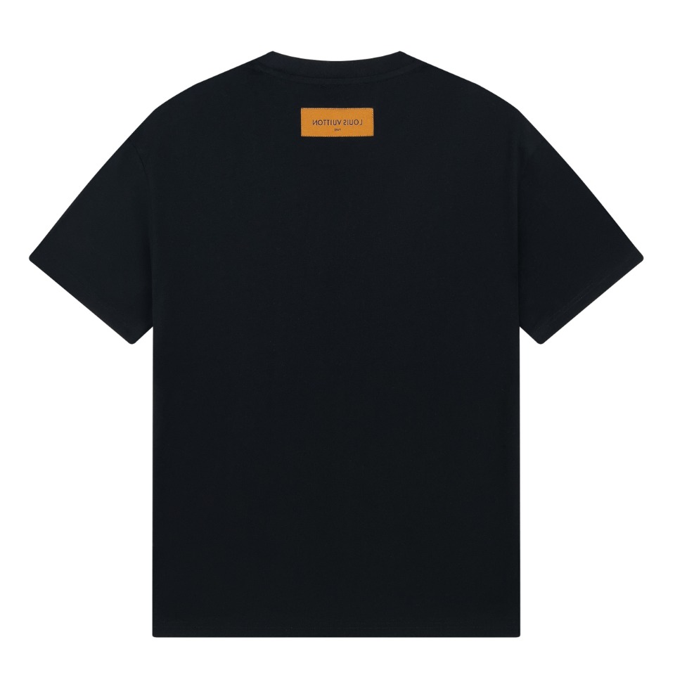 Louis Vuitton Embossed LV T-Shirt Corbeau Men's - FW22 - US