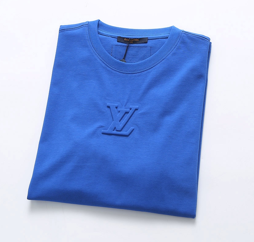 blue louis vuitton embossed shirt｜TikTok Search