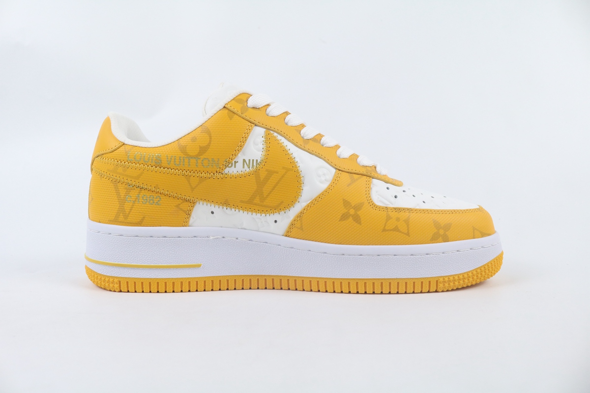 Louis Vuitton x Nike Air Force 1 in Yellow – Gifts of Fortune