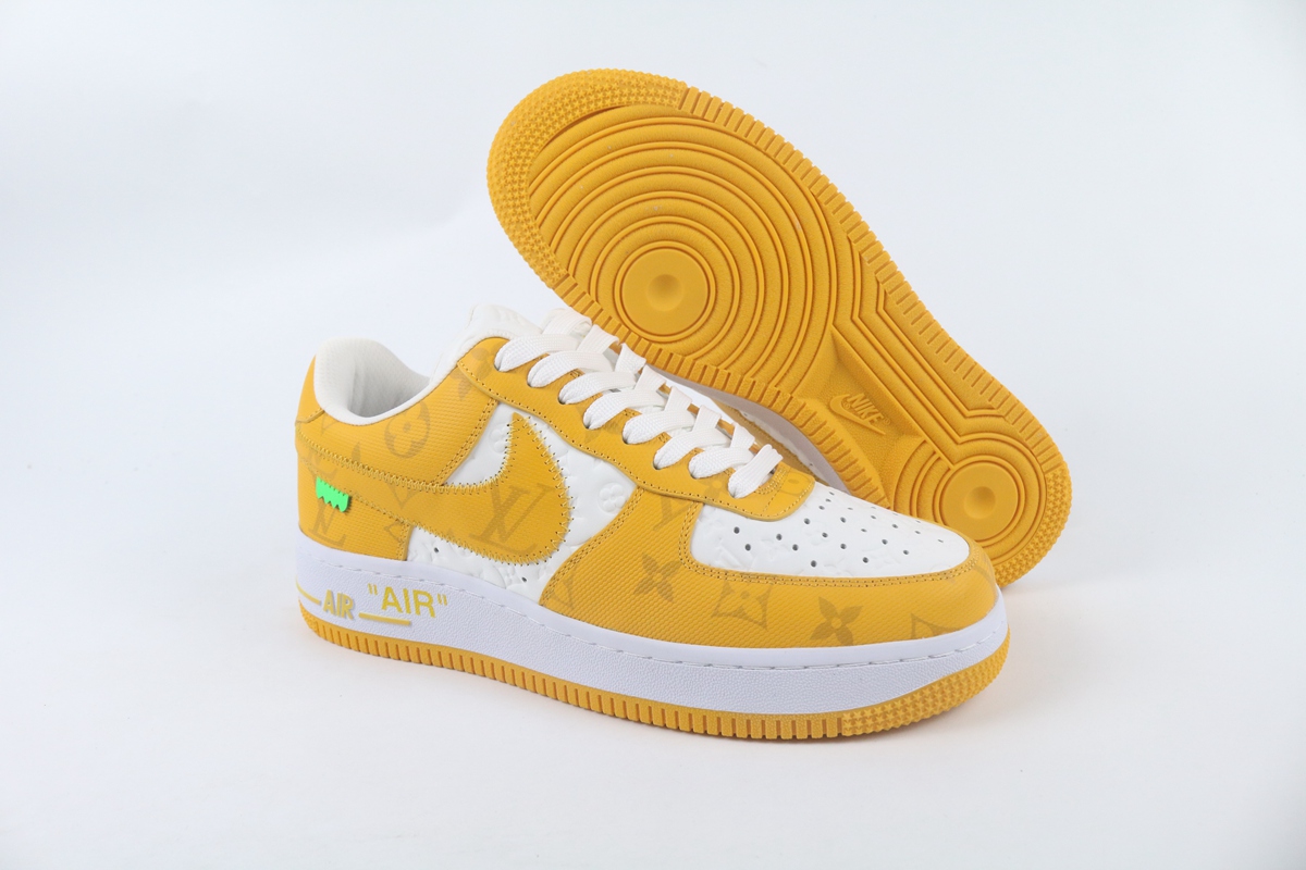 Louis Vuitton x Nike Air Force 1 in Yellow – Gifts of Fortune